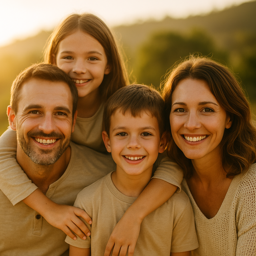 Famiglia in viaggio