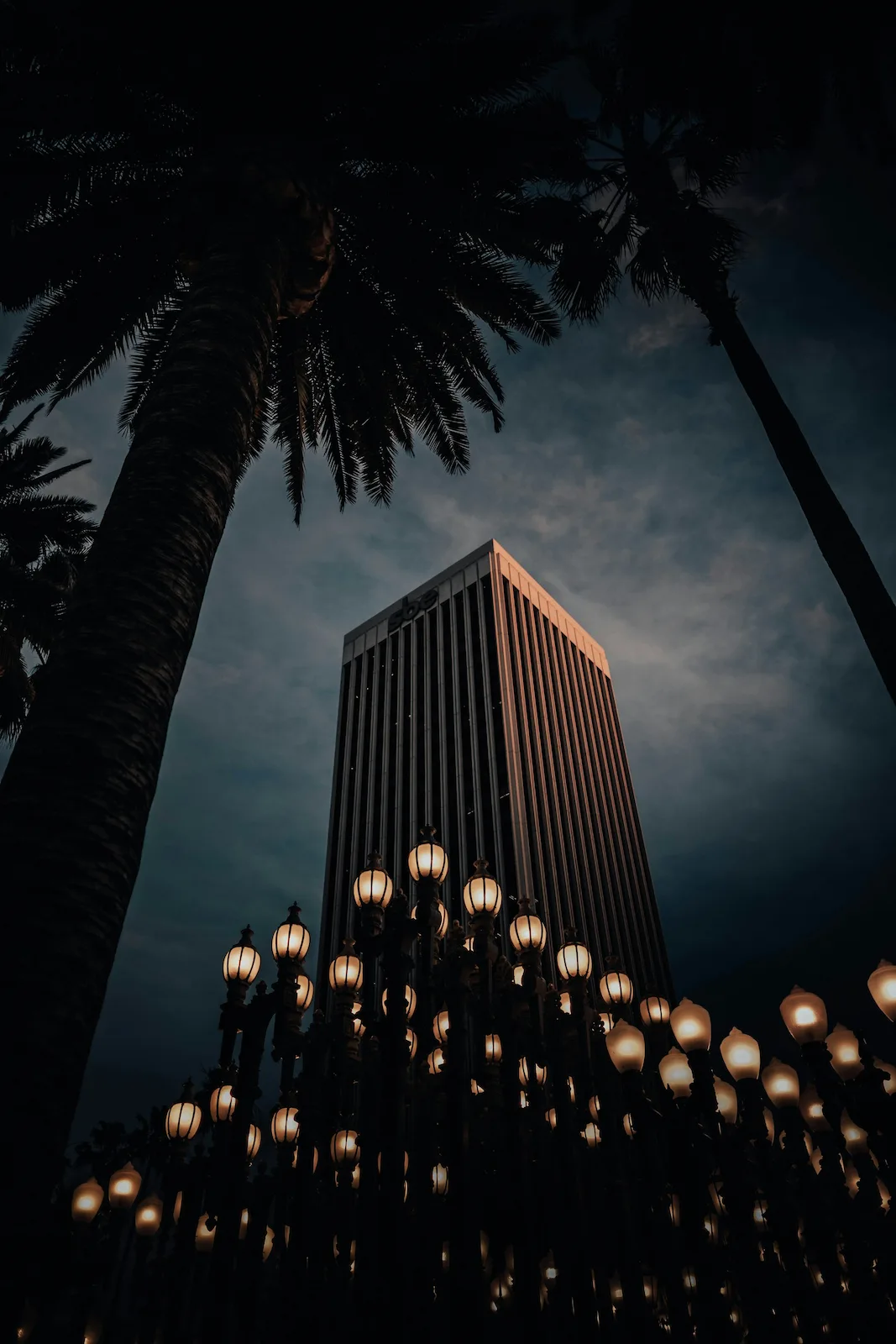 LACMA Urban Light installazione luminosa