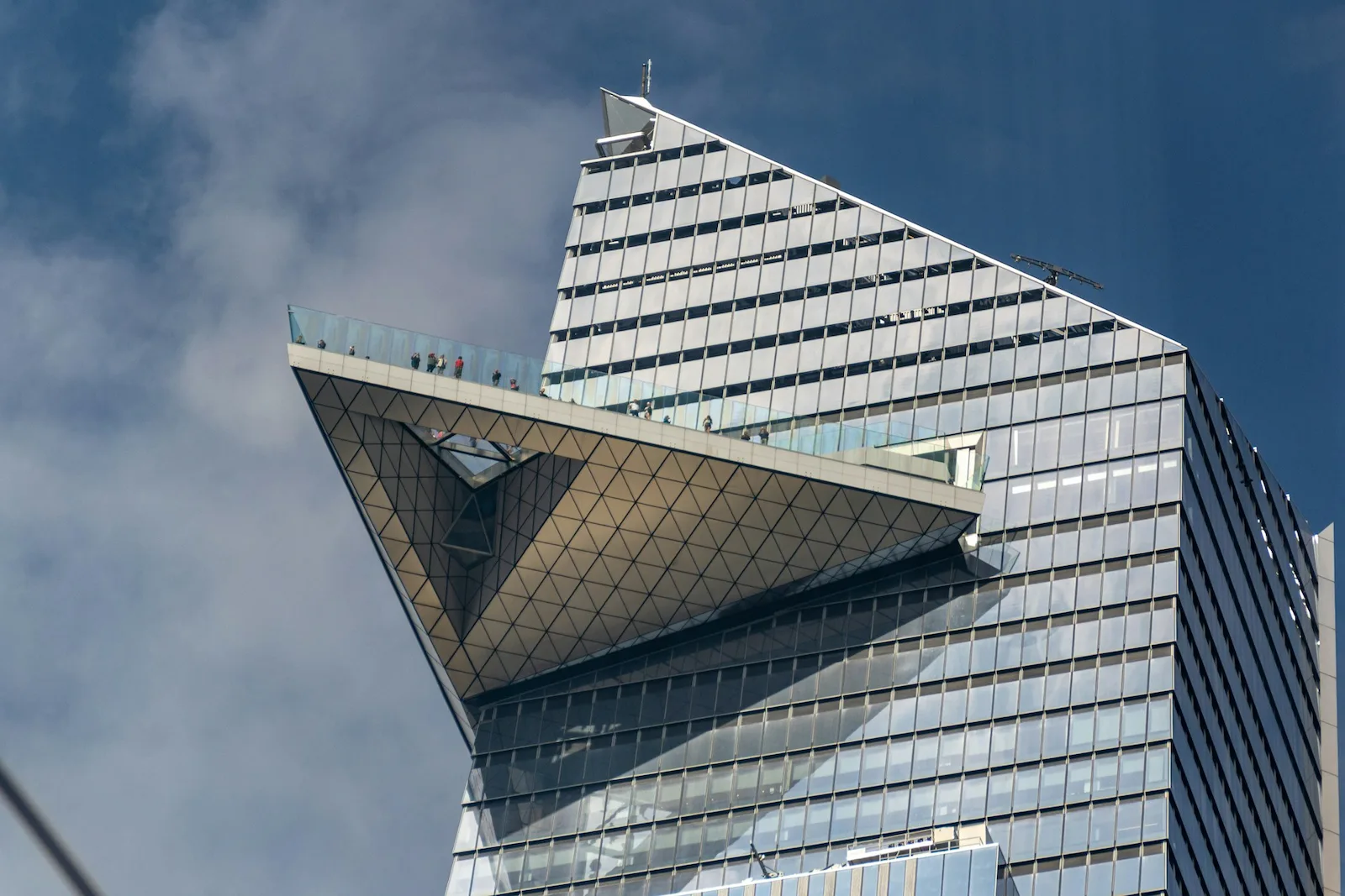 Edge Hudson Yards piattaforma sospesa
