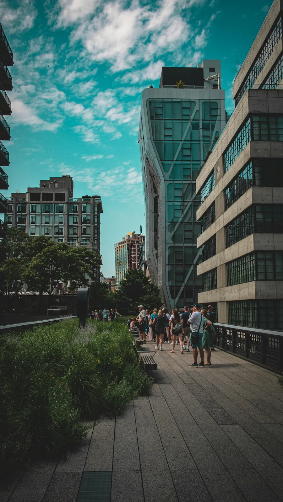 High Line parco sopraelevato e Hudson Yards